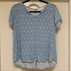 Renee C. Hi-Lo Blouse